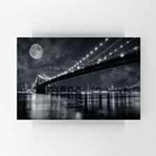 Gece Köprü Işıkları Tablosu