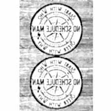 Yazı Detaylı Daire Dijital Baskılı Halı