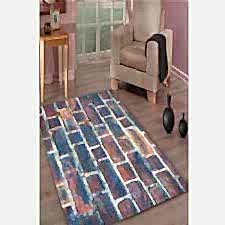 Taş Ve Kiremitler Dijital Baskılı Halı