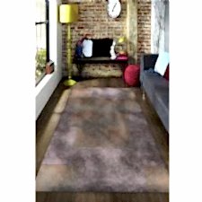 Deri Efektli Dijital Baskılı Halı