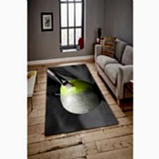 Elma Boyama Dijital Baskılı Halı