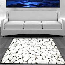 Çakıl Taşı Desenli Dijital Baskılı Halı