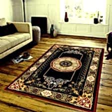 Altın İşleme Desenli Dijital Baskılı Halı