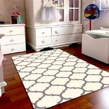 Modern Simetrik Desenli Dijital Basklı Halı