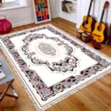 Özel Tasarım Çiçek Desenli Dijital Baskılı Halı