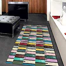 Piyano Desenli Dijital Baskılı Halı