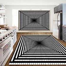 Üç Boyutlu Desenli Dijital Baskılı Halı