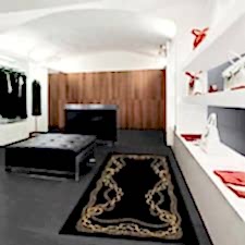 Zincir Desenli Dijital Baskılı Halı