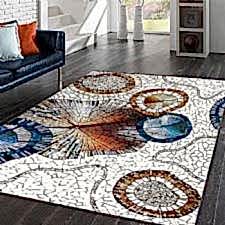 Galaksi Desenli Dijital Baskılı Halı