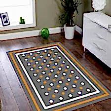 Renkli Puantiye Desenli Dijital Baskılı