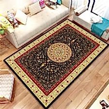 Anadolu Motif Desenli Dijital Baskılı Halı