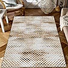 Kabartma Desenli Dijital Baskılı Halı