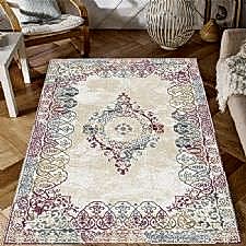 Osmanlı Motif Desenli Dijital Baskılı Halı