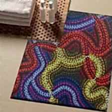 Karışık Yol Desenli Dijital Baskılı Halı