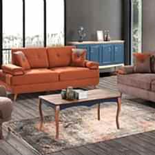 Tram Desenli Dijital Baskılı Halı