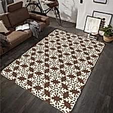 Geometrik Kristal Desenli Dijital Baskılı Halı