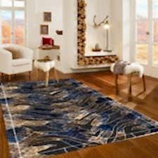 Üç Boyutlu Zebra Desenli Dijital Baskılı Halı