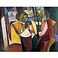 Gleizes Metzinger - Femmes Tablosu