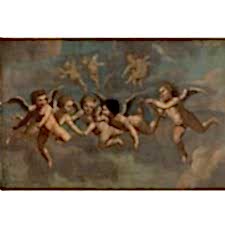 Five Flying Putti 1650 Tablosu