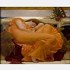 Frederic Leighton - Haziran Alevi Tablosu