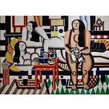Fernand Leger - Three Women Tablosu