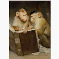 Gabriel von Max - The Scholars Tablosu