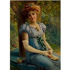 Emile Vernon - Bir Tatlı Bakış Tablosu