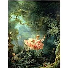 Jean Honore Fragonard - Swing Tablosu