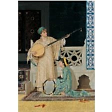 John William Godward - British Eurypyle Tablosu