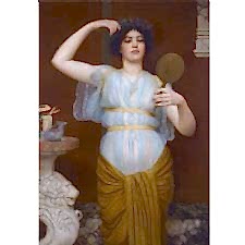John William Godward  Lone Tablosu