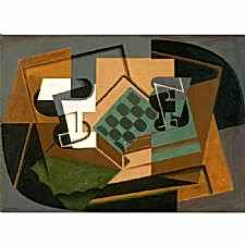 Juan Gris - Chessboard Tablosu