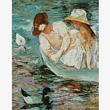 Mary Cassatt - Summer Tablosu