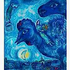 Marc Chagall - Chagall Vitebsk Tablosu