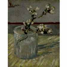 Vincent Van Gogh - Sprig of Flowering Tablosu