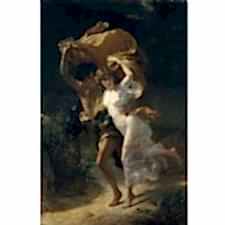 Pierre Auguste Cot - The Storm Tablosu