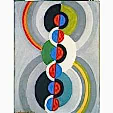 Robert Delaunay - Rythme Tablosu