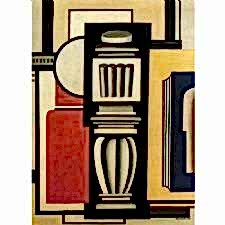 Fernand Leger - The Baluster Tablosu