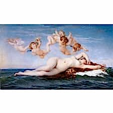 Alexandre Cabanel - Birth of Venus Tablosu