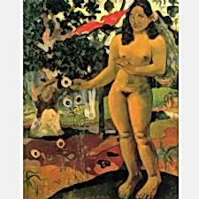 Paul Gauguin - Delightful Land Tablosu