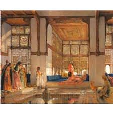 A. Melville - An Arab Interior Tablosu