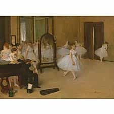 Edgar Degas - Dans Sınıfı Tablosu