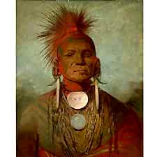 George Catlin - Medicine Man Tablosu