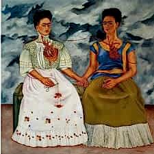 Frida Kahlo - The Two Fridas Tablosu