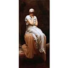 Frederic Leighton - Solitude Tablosu