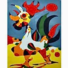 Joan Miro - Cock Tablosu