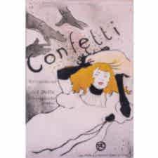 Henri de Toulouse - Confetti Tablosu