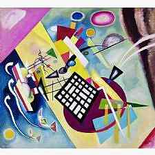 Wassily Kandinsky - Trame Noire Tablosu