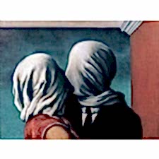 Rene Magritte - The Lover II Tablosu