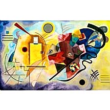 Wassily Kandinsky - Y. R. and B. Tablosu