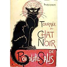 Theophile Steinlen - Chat Noir Tablosu